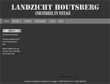 Tablet Screenshot of landzichthoutsberg.nl